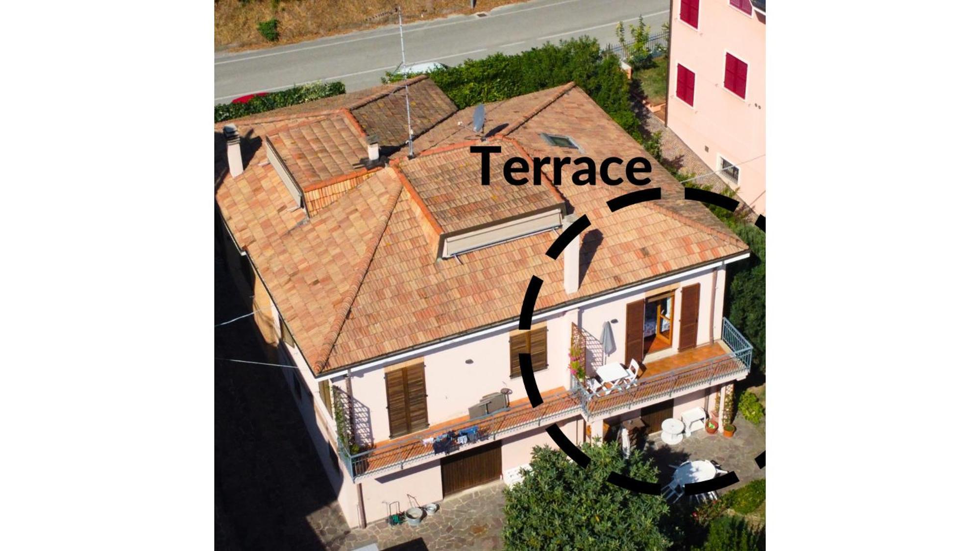 Casa San Bartolo - Pesaro Baia Flaminia Apartamento Exterior foto